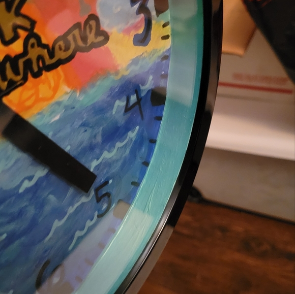 🎨 Hand-Painted Wall Clock - Picture 3 of 9